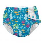 Slip refolosibil pentru inot si antrenament la olita Ultimate iPlay Aqua Seahorse 4T