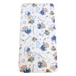 Set de 2 cearsafuri din finet pt pat de 140x70 cm cu elastic pe colturi