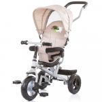 Tricicleta cu copertina si sezut reversibil Chipolino MaxRide beige