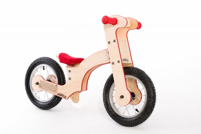 Bicicleta de balans Pipello Lilly Rosu - 2