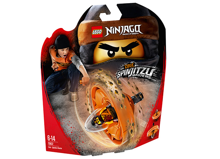 Cole maestru Spinjitzu Lego Ninjago