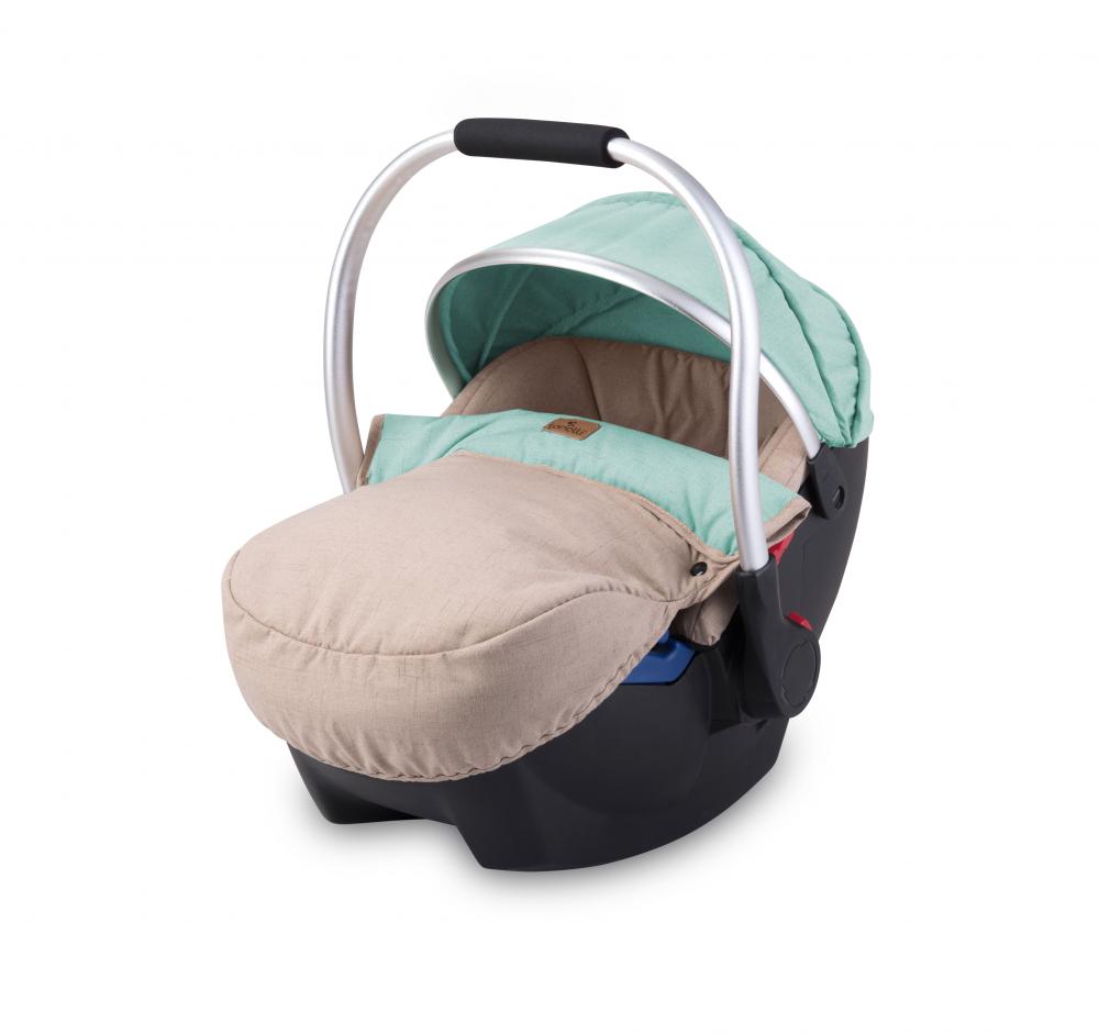 Cosulet auto rimini 0-13 kg beige green dots