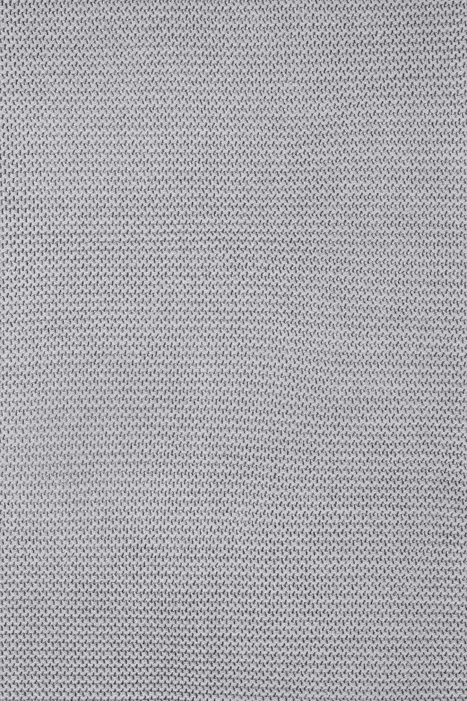 Paturica bebe Jollein Basic tricot gri 100x150 cm