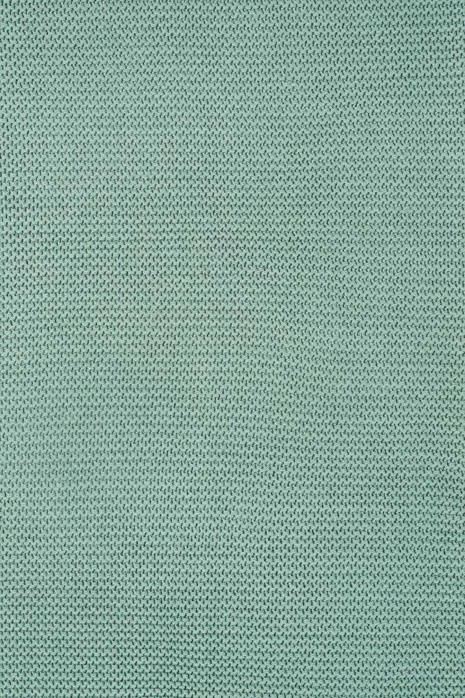 Paturica bebe Jollein Basic tricot verde 100x150 cm