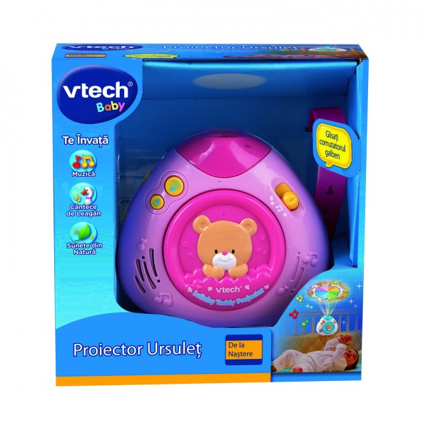 Proiector ursulet roz vtech