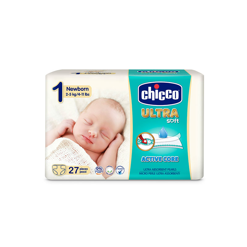 Scutece chicco ultra soft 2-5 kg 27 bucati