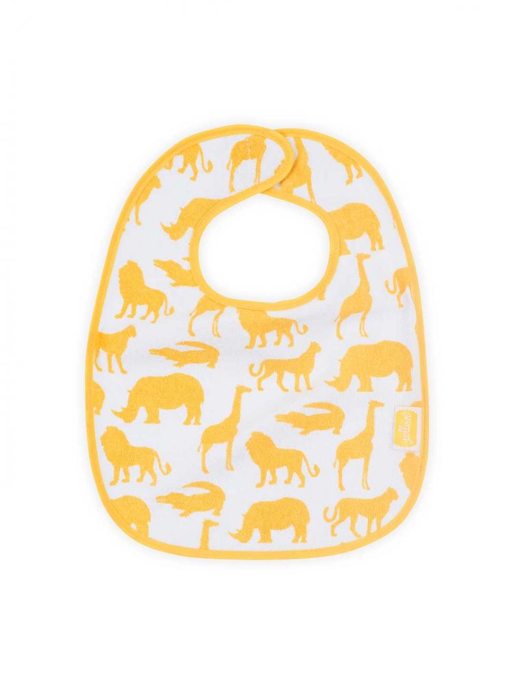Set 3 bavete bebe jollein safari galben