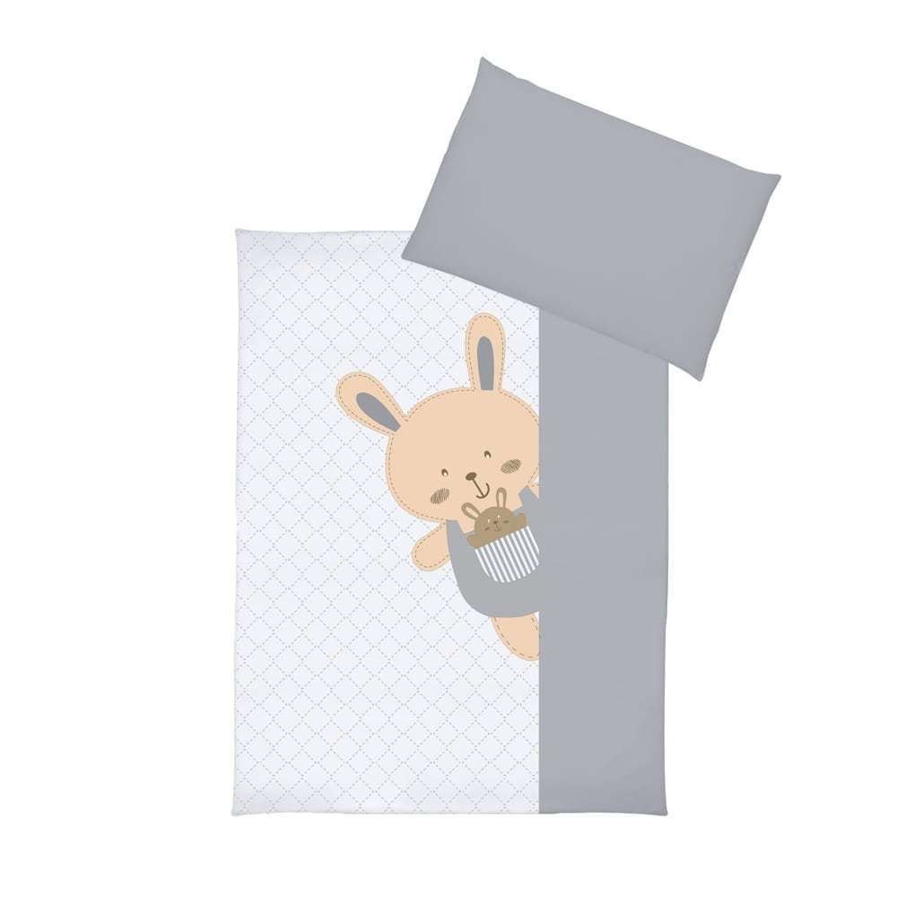 Set lenjerie imprimata 5 piese funny bunny
