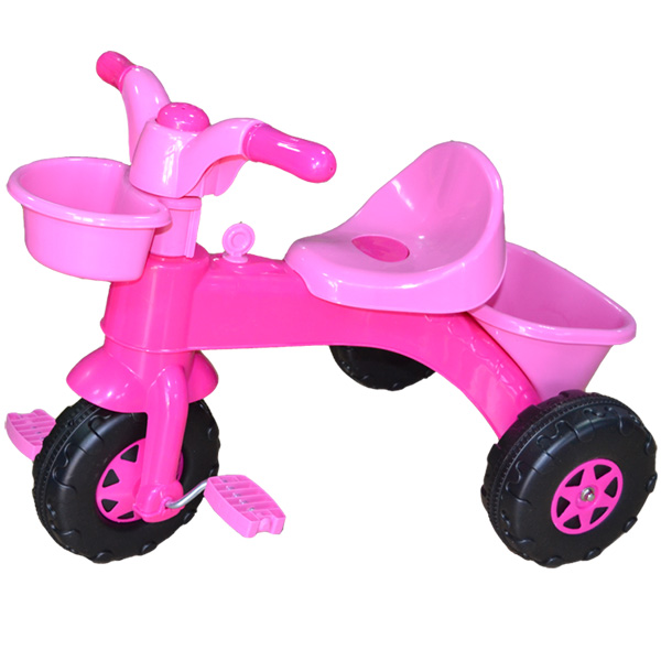 Tricicleta plastic My First Trike roz Dolu