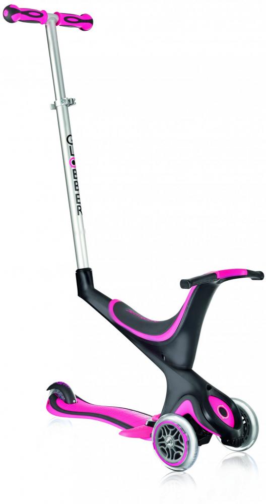 Trotineta my free 5 in 1 lights roz