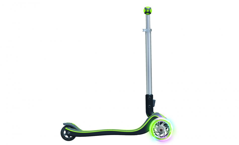 Trotineta pliabila elite lights wheels verde