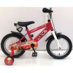 Bicicleta Volare Cars pentru baieti 14 inch cu roti ajutatoare