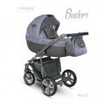 Carucior copii 2 in 1 Sudari Camarelo Color Su 11
