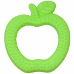 Jucarie pentru dentitie din silicon Green Sprouts by iPlay Green Apple