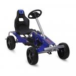 Kart cu pedale pentru copii Go Kart Wind Blue