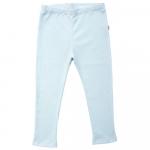 Pantaloni fini din lana merinos si matase Iobio Albastru Senin 110/116