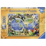 Puzzle Lumea animalelor 300 piese