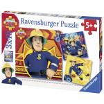 Puzzle Ravensburger Fireman Sam 3x49 piese
