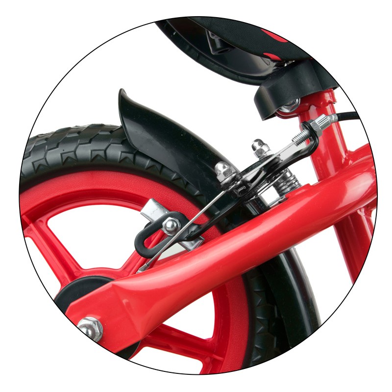 Bicicleta fara pedale cu frana Dragon Red - 6