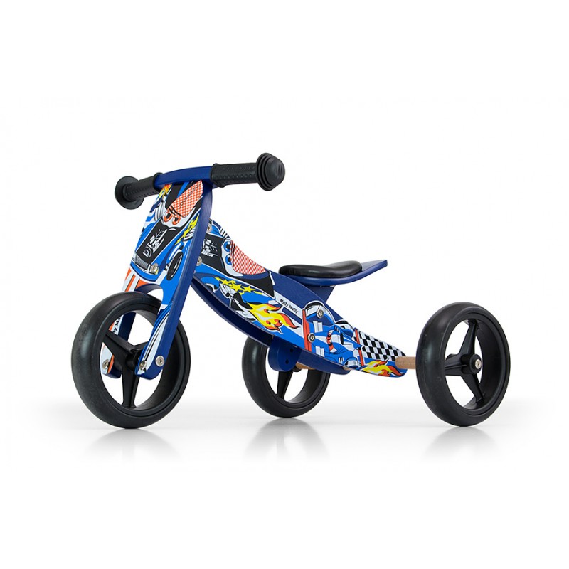 Bicicleta multifunctionala 2 in 1 jake blue cars