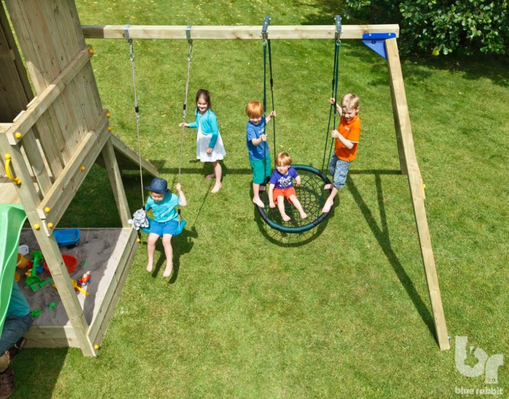 Complex de joaca blue rabbit palazzo-swing