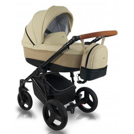 Carucior bebelusi 3 in 1 bexa ultra new creme