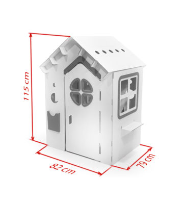 Casuta din carton prima casa natur