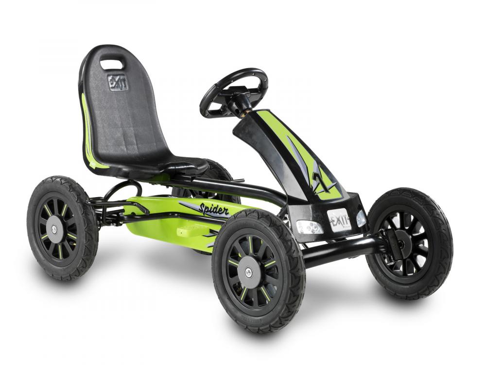 Kart exit spider verde 3-8 ani