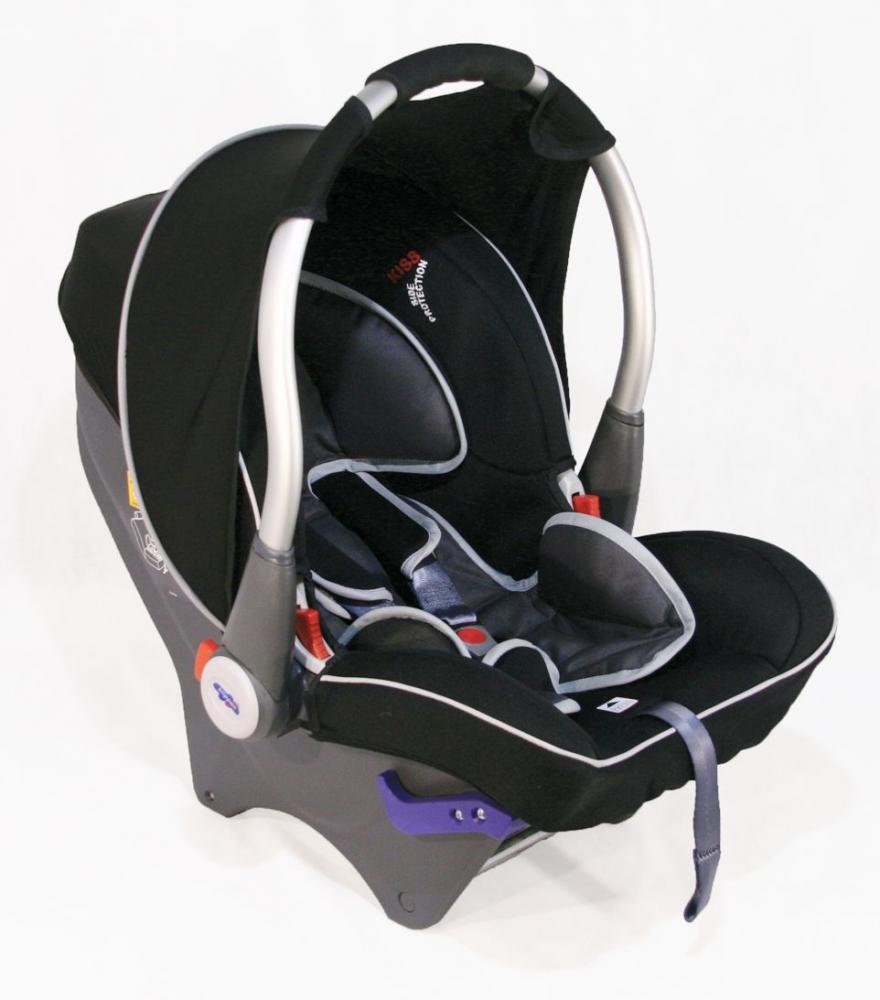 Scaun auto klippan dinofix 0-13 kg dark grey