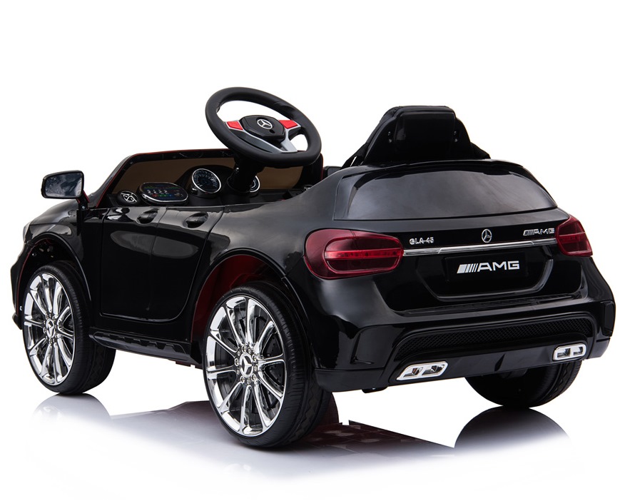 Masinuta electrica pentru copii Mercedes GLA45 AMG Black - 4
