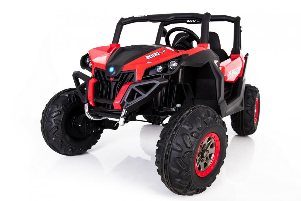 Masinuta electrica cu telecomanda Xtreme Jumper 4x4 UTV-MX Red - 6