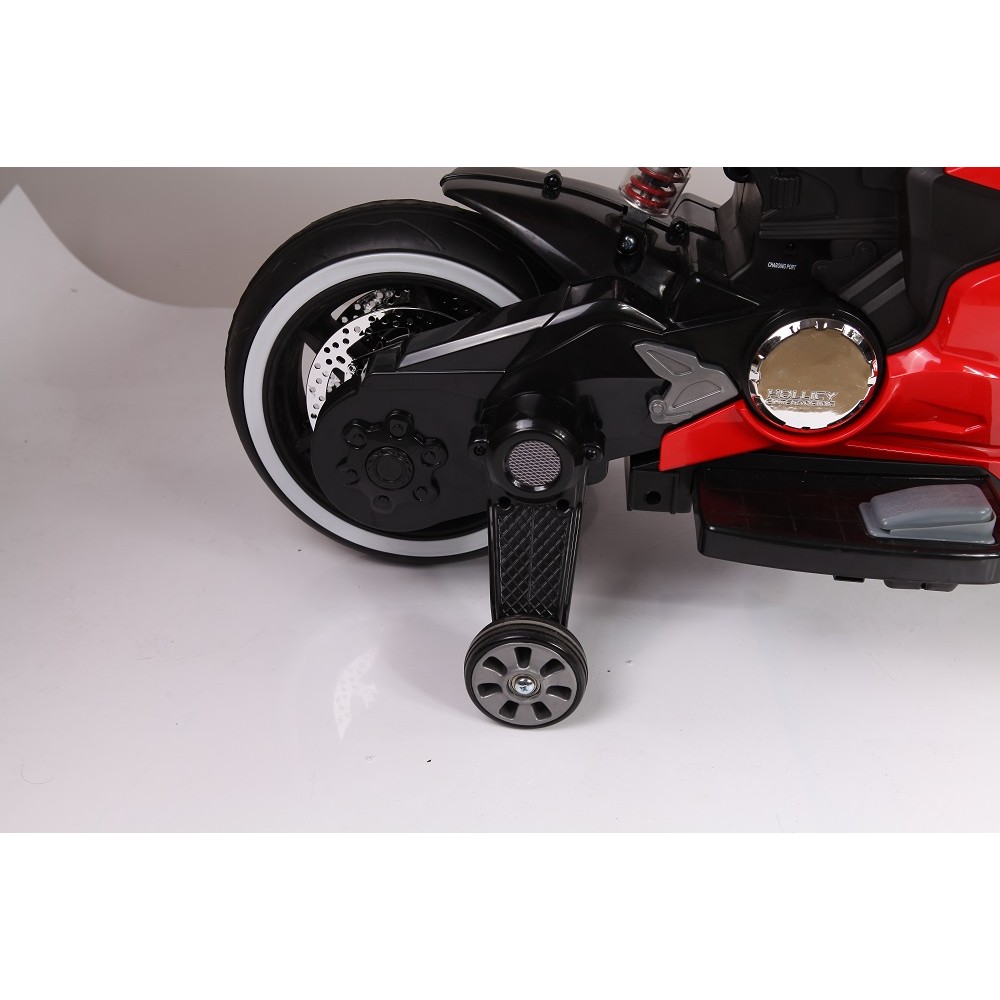 Motocicleta electrica pentru copii SX1628 12V rosu - 6