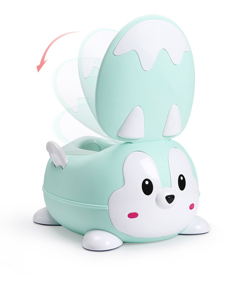 Olita 2 in 1 cu adaptor moale little mom squirrel green