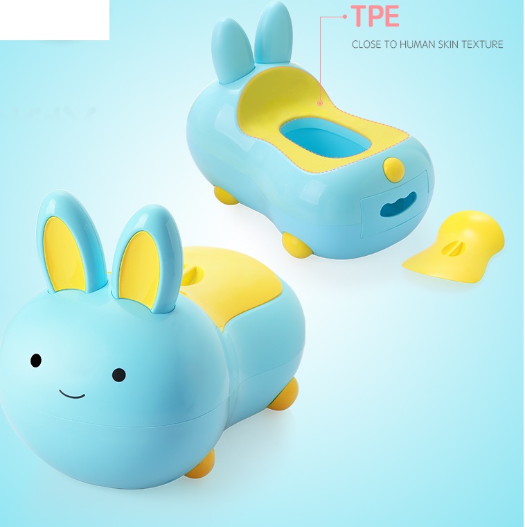 Olita pentru copii Little Mom Rabbit Blue - 1 | YEO