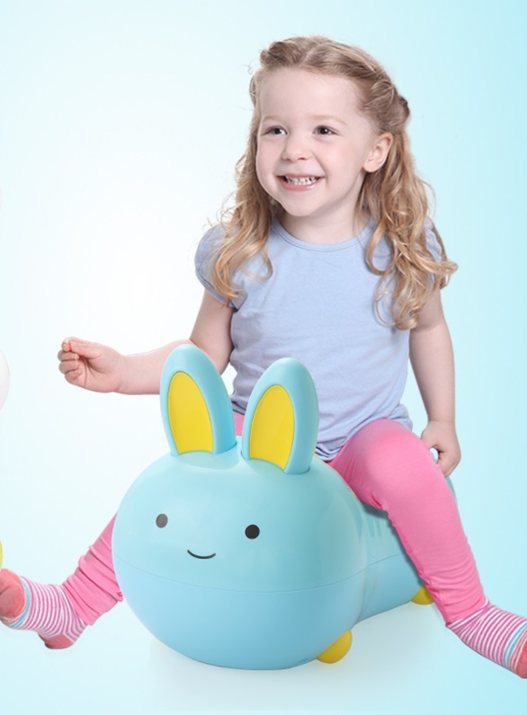 Olita pentru copii Little Mom Rabbit Blue - 2 | YEO