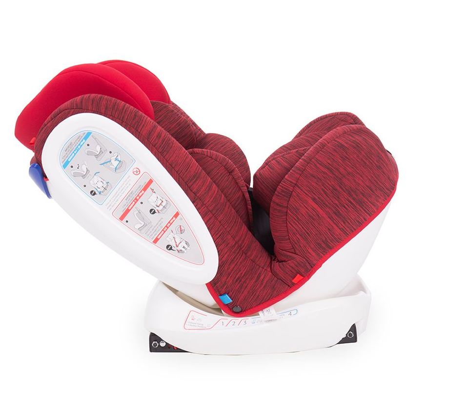 Scaun auto cu isofix 0-36 kg 4 Fix Red