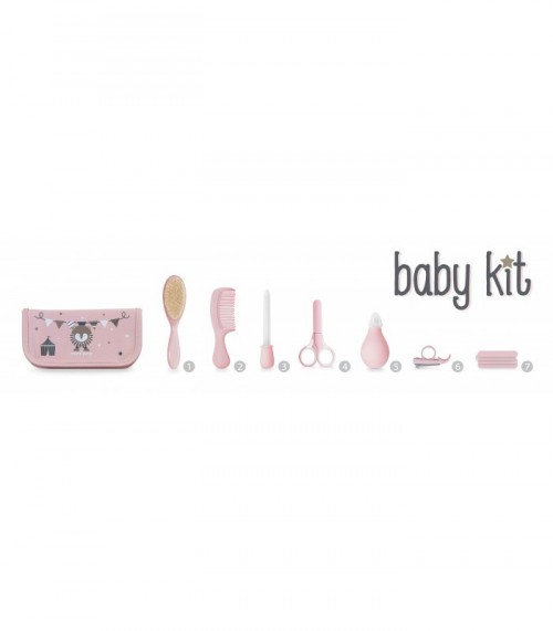 Set igiena copii baby kit rose miniland