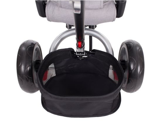 Tricicleta multifunctionala 3 in 1 premio light grey melange