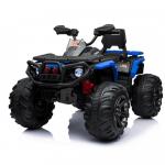 ATV electric cu amortizoare si roti din cauciuc Maverick 4x4 Blue