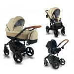 Carucior bebelusi 3 in 1 Bexa Ultra New Creme