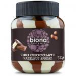 Crema de ciocolata cu alune Duo Swirl bio 350g Biona