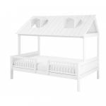 Pat casuta Lifetime Beach House Luxury lemn de pin alb 120 cm