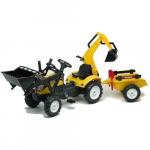 Tractoras Constructor cu Excavator Cupa Remorca Forme Nisip si Accesorii