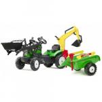 Tractoras Ranch cu Excavator Cupa Remorca Forme Nisip si Accesorii