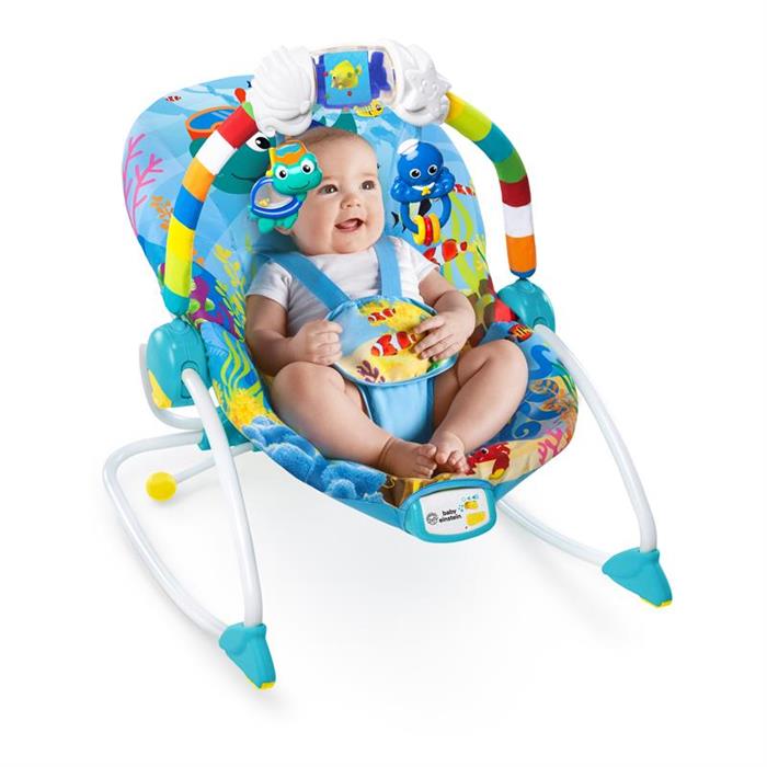 Balansoar cu vibratii ocean adventure rocker baby einstein