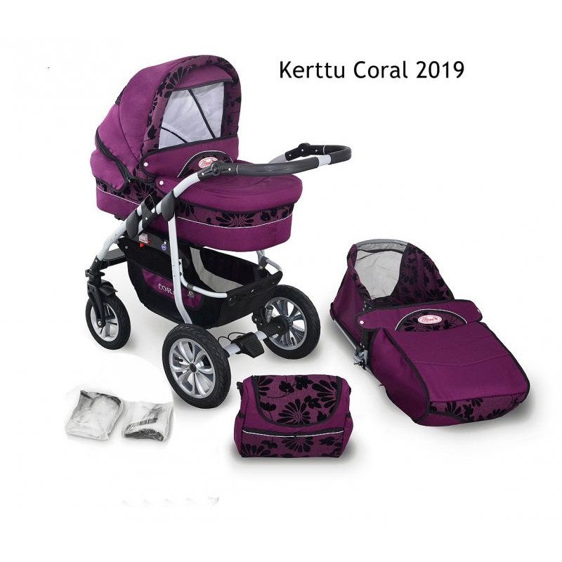 Carucior kerttu coral 2019 2 in 1