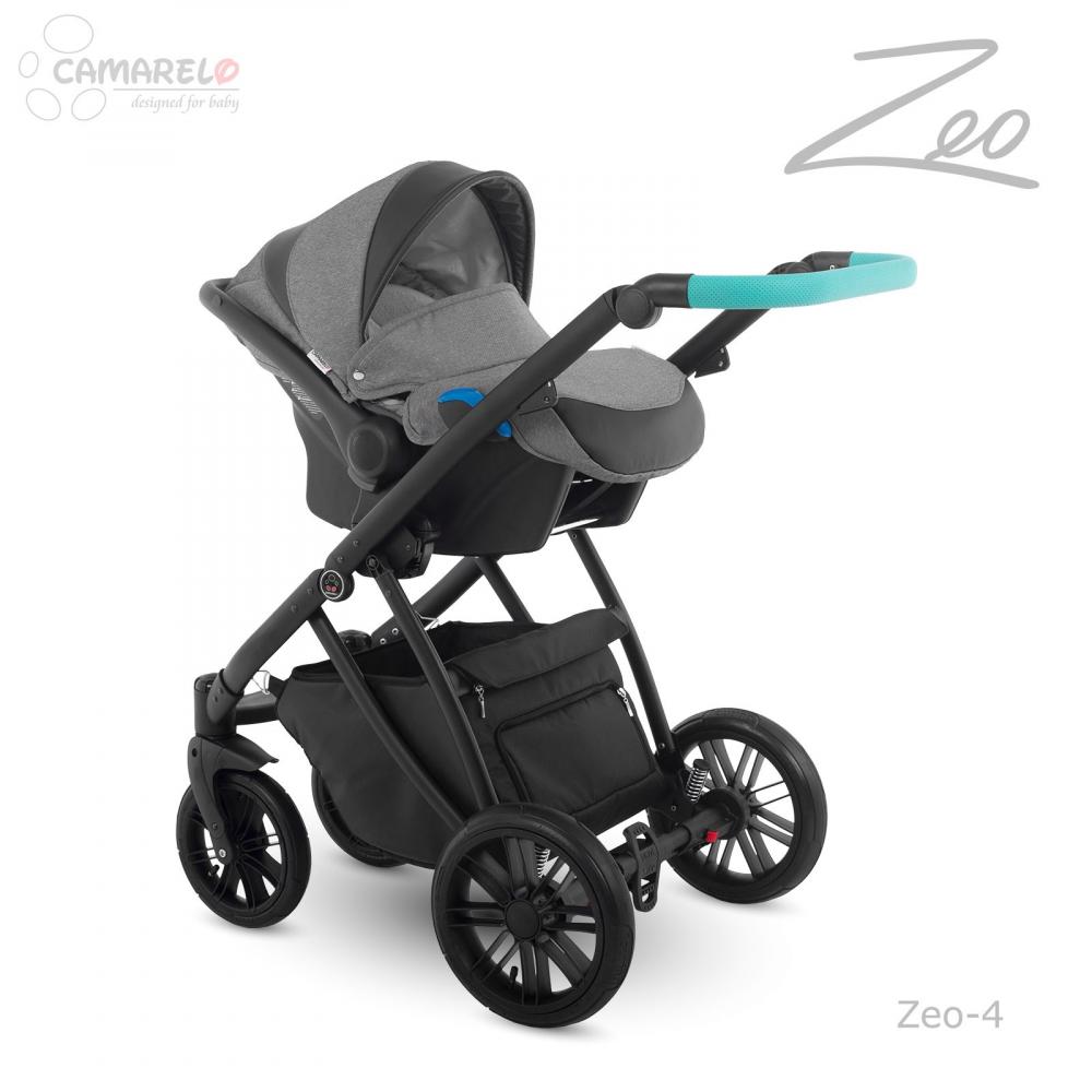 Carucior copii 3 in 1 Zeo Camarelo color 4