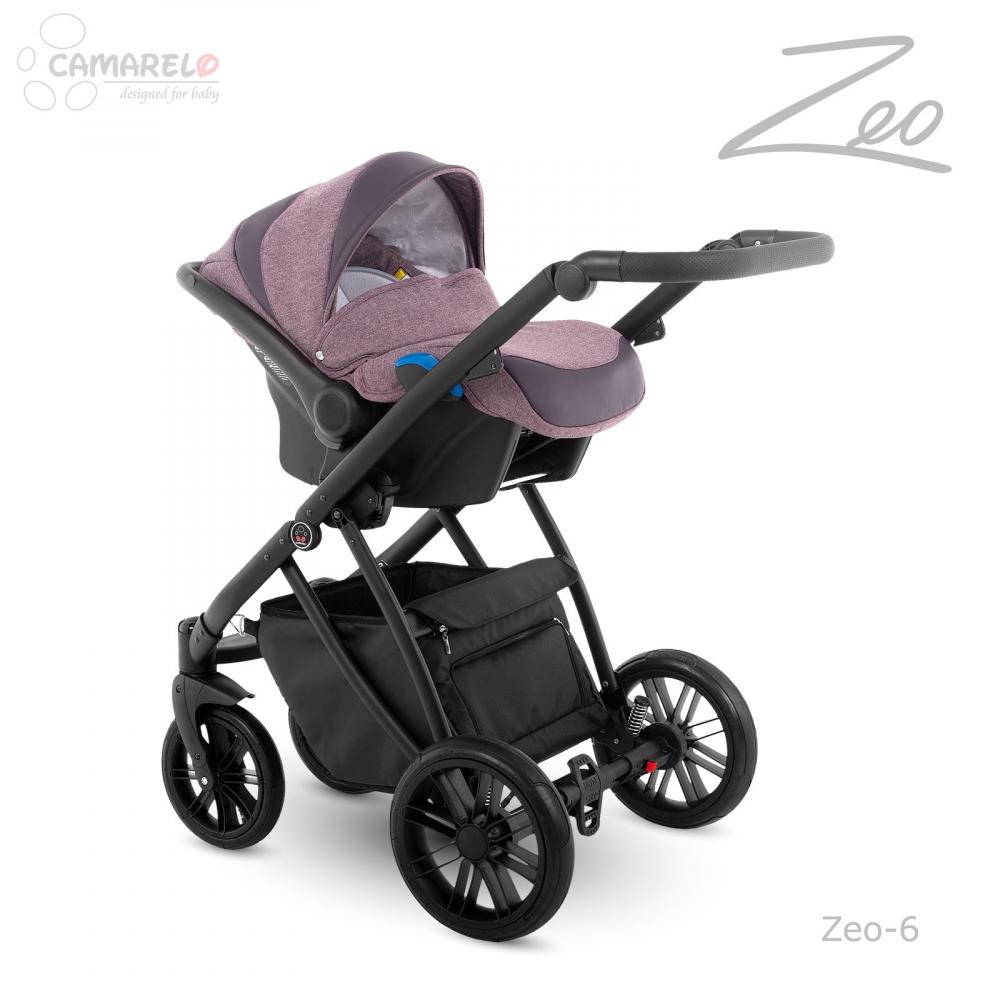 Carucior copii 3 in 1 Zeo Camarelo color 6