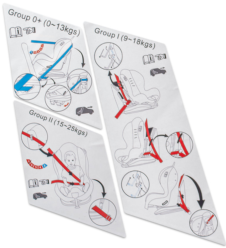 Scaun auto top kids gt plus 0 - 25 kg grey