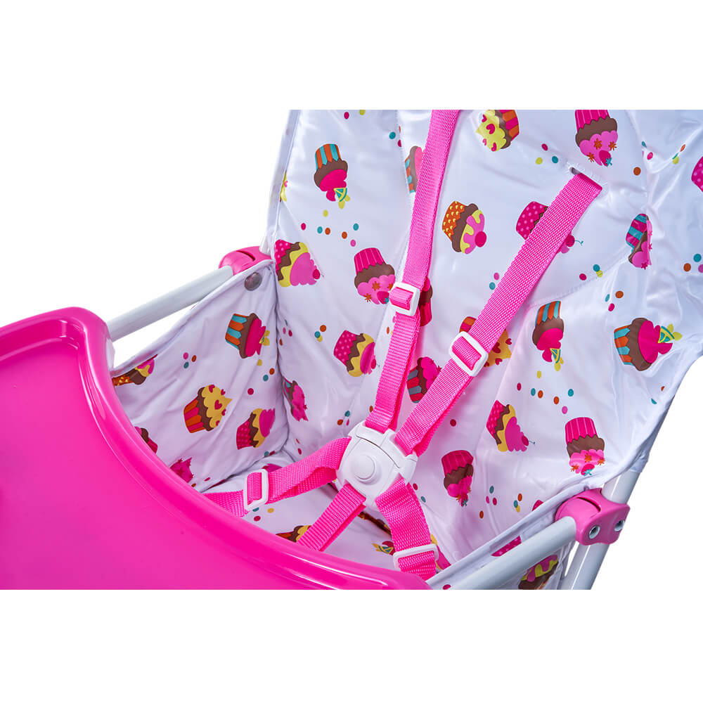 Scaun de masa Bimba Kidscare roz - 2 | YEO